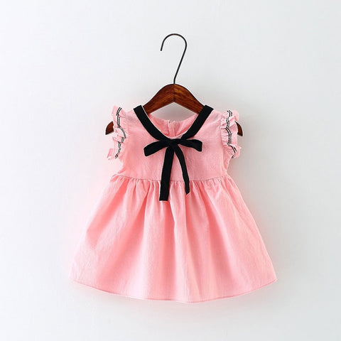 Cute Soft Cotton Frock For Girls (0-3 Years)