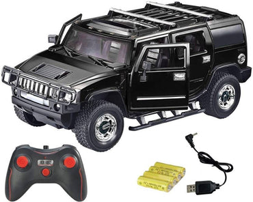 Remote Controlled Hummer with Opening Doors, Black